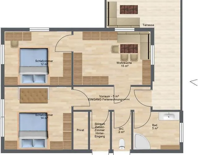 Апартаменты Friedheim, Haus *